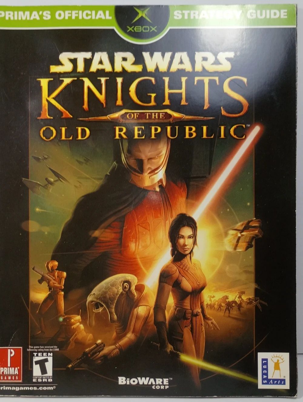 Star Wars: Knights Of The Old Republic I & II Gaming Strategy Guide For Xbox